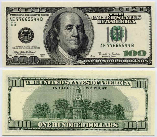 100 Dólar EUA